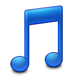iTunes Blue Icon 256x256 png